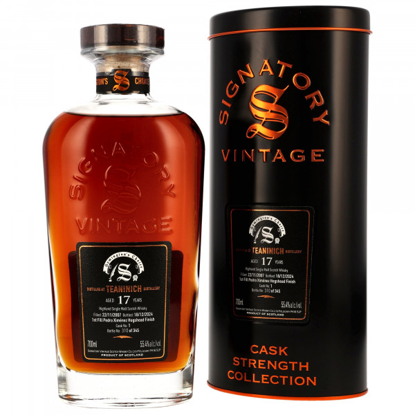 Teaninich 17 Jahre 2007 - 2024 Cask 1 Symingtons Choice Signatory Vintage