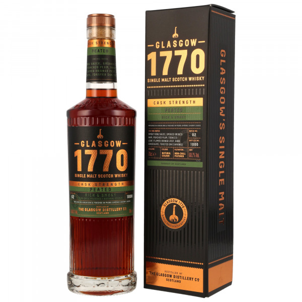 Glasgow 1770 Peated - Cask Strength Batch #2