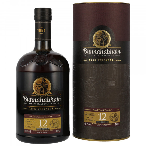 Bunnahabhain 12 Jahre Cask Strength 2023 Edition