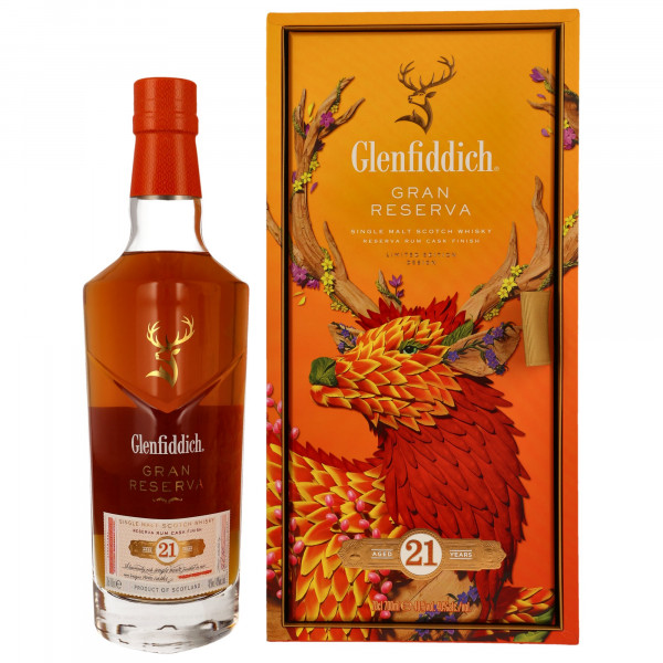 Glenfiddich 21 Jahre Gran Reserva Chinese New Year 2024