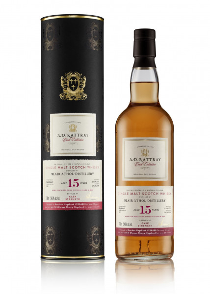 Blair Athol 15 Jahre  2009 - 2024 Cask Collection A.D. Rattray