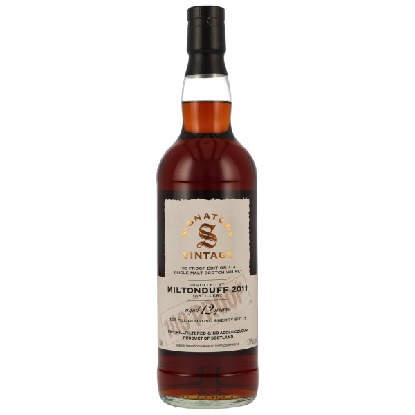 Miltonduff 12 Jahre 2011 - 2024 100 Proof Edition #14