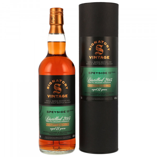 Secret Speyside (TAM) 11 Jahre Vintage 2011 Small Batch #13 Signatory Vintage