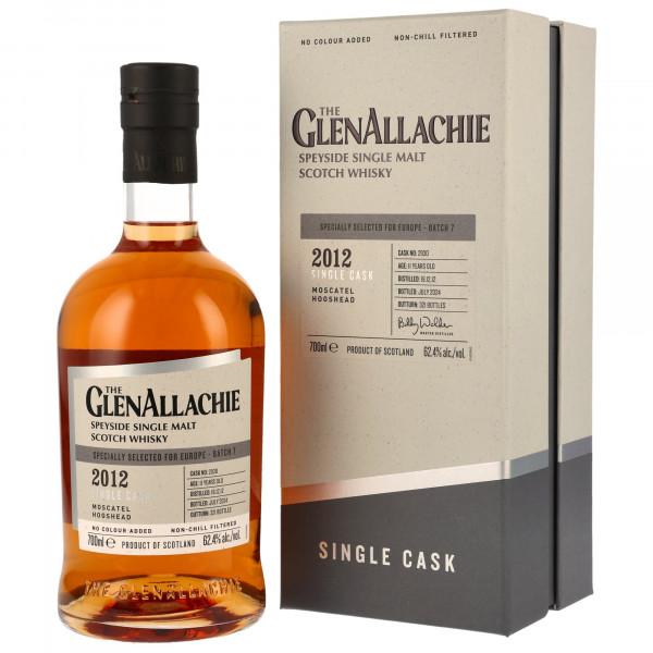 Glenallachie 2012 - 2024 Cask 2930 Moscatel Hogshead