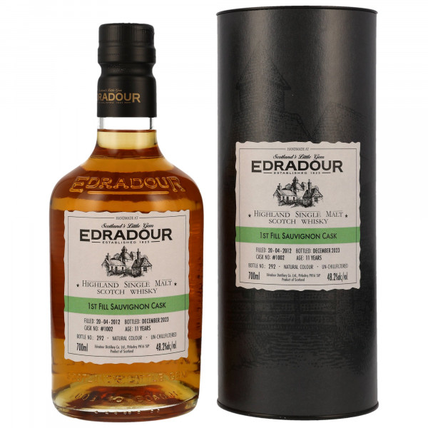 Edradour 11 Jahre 2012 - 2023 Sauvignon Cask #1002