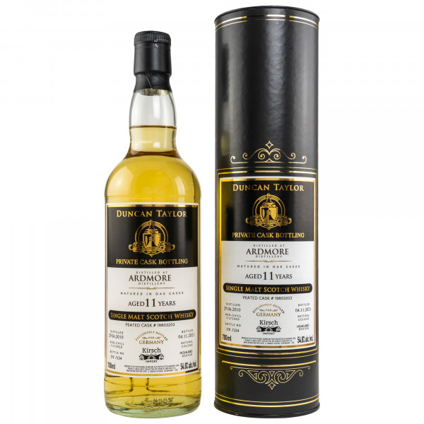 Ardmore 11 Jahre 2010 - 2021 Duncan Taylor Private Cask Bottling