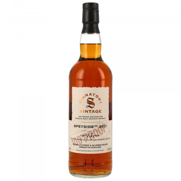 Speyside (M) 13 Jahre 2011 - 2024 100 Proof Edition #25