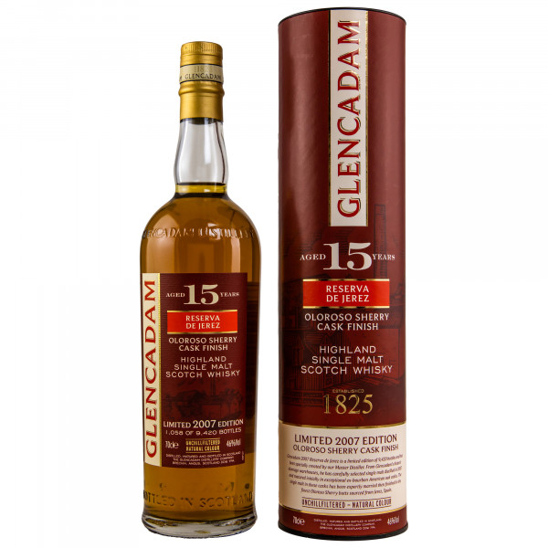 Glencadam 15 Jahre Reserva de Jerez Oloroso Cask