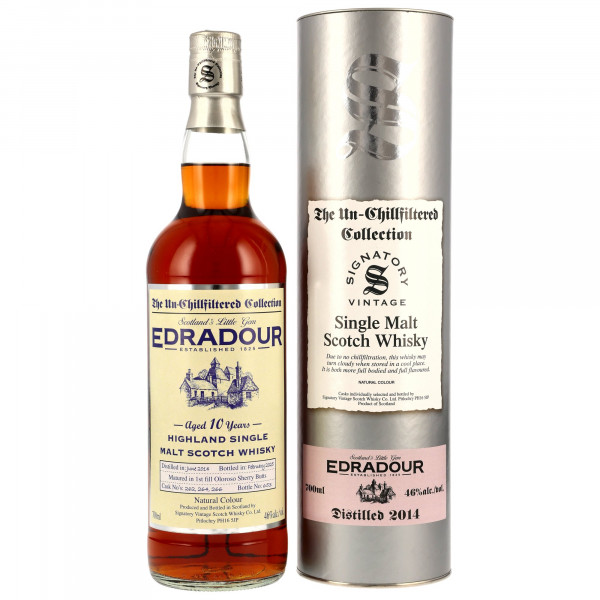 Edradour 10 Jahre 2014 - 2025 Cask 262+264+266 Signatory Vintage