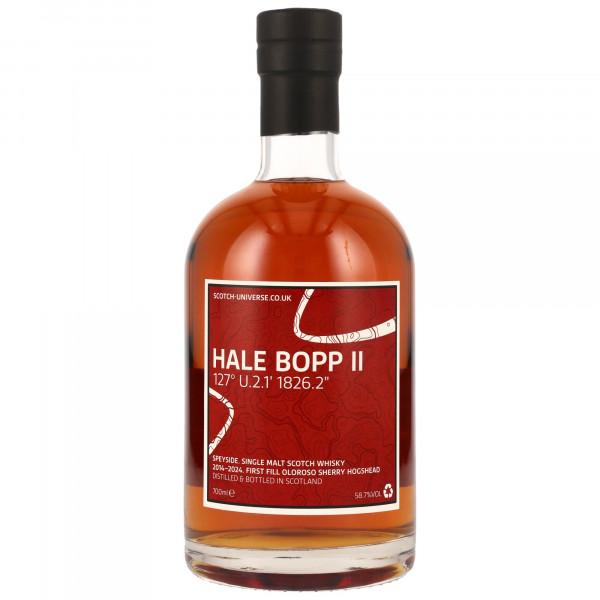 Hale Bopp II 10 Jahre 2014 - 2024 127° U.2.1' 1826.2" Scotch Universe