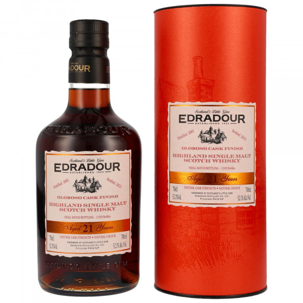 Edradour 21 Jahre 2001 - 2023 Oloroso Cask Finish