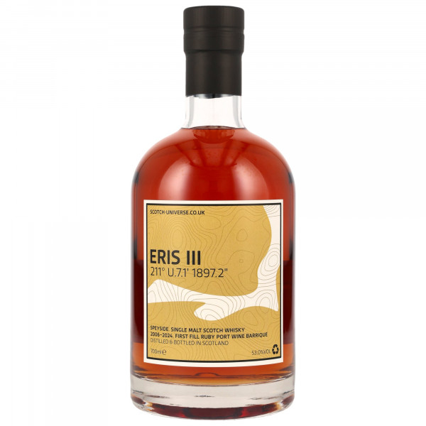 Eris III 17 Jahre 2006 - 2024 211° U.7.1' 1897.2" Scotch Universe