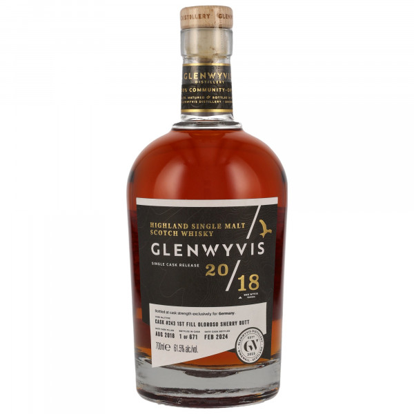 GlenWyvis 2018 - 2024 Single Cask #243