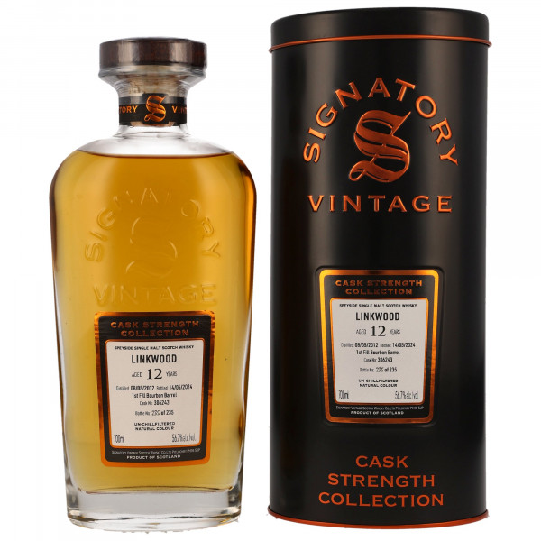 Linkwood 12 Jahre 2012 - 2024 Cask 306243 Signatory Vintage