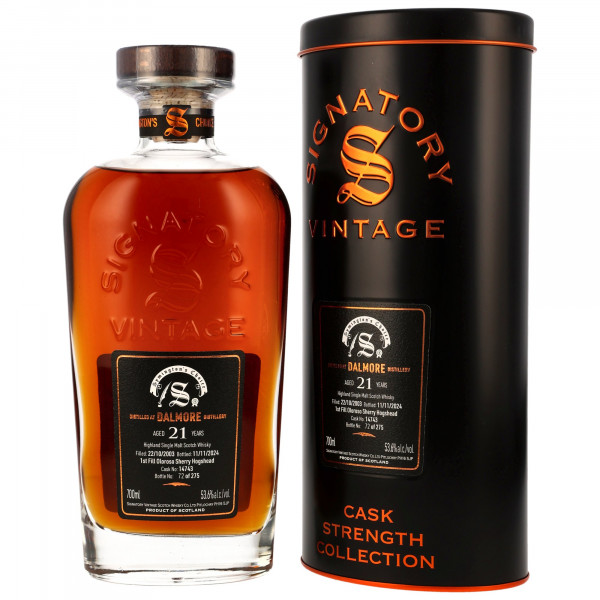 Dalmore 21 Jahre 2003 - 2024 Cask 14743 Symingtons Choice Signatory Vintage