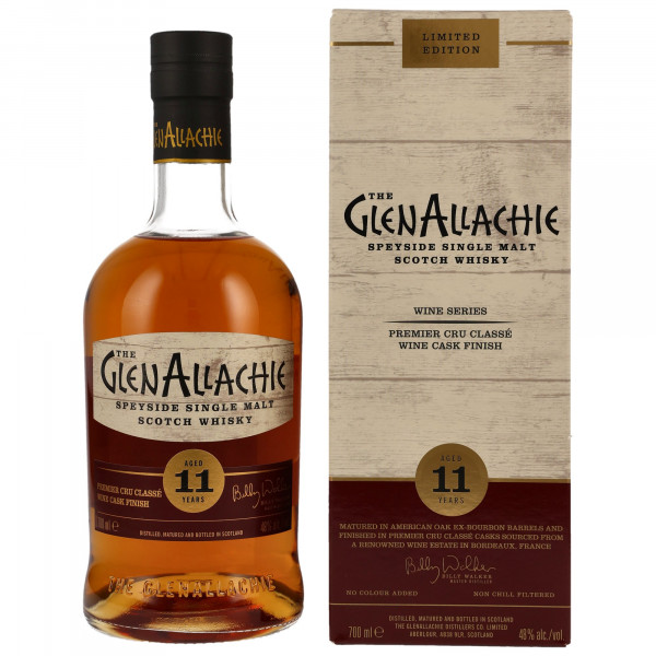 Glenallachie 11 Jahre Premier Cru Classé Wine Finish