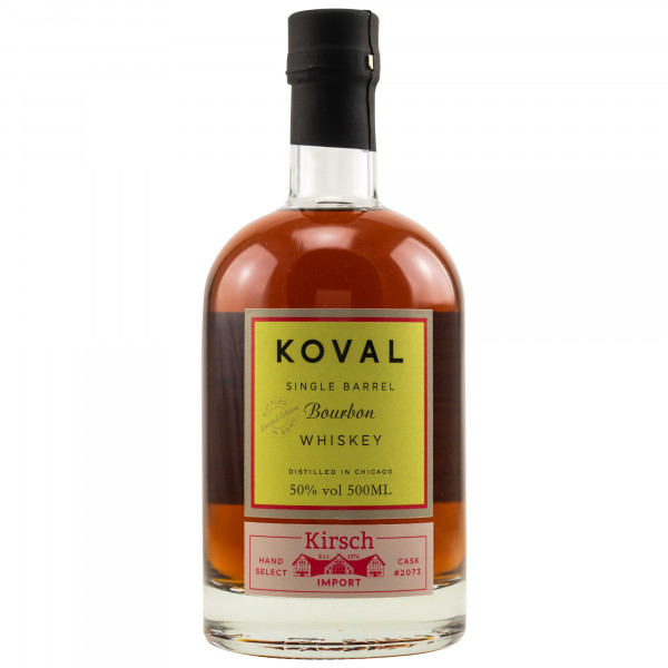 Koval Bourbon Whiskey -Bottled in Bond - Cask 2073 for Kirsch 50% 0,5l