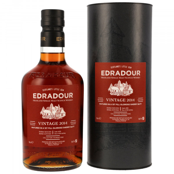 Edradour 10 Jahre 2014 - 2024 Cask 291 Collection Foundations