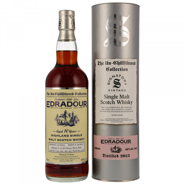 Edradour 10 Jahre 2013 - 2024 Cask 521+527+528+529 Signatory Vintage