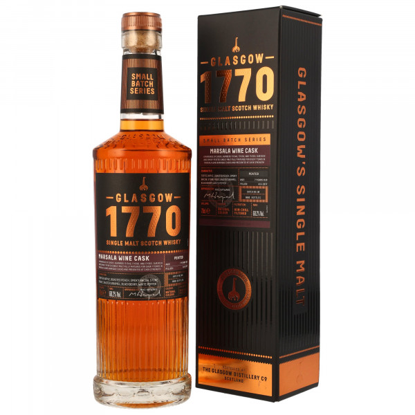 Glasgow 1770 Peated 7 Jahre - Small Batch #2 Marsala Wine Cask