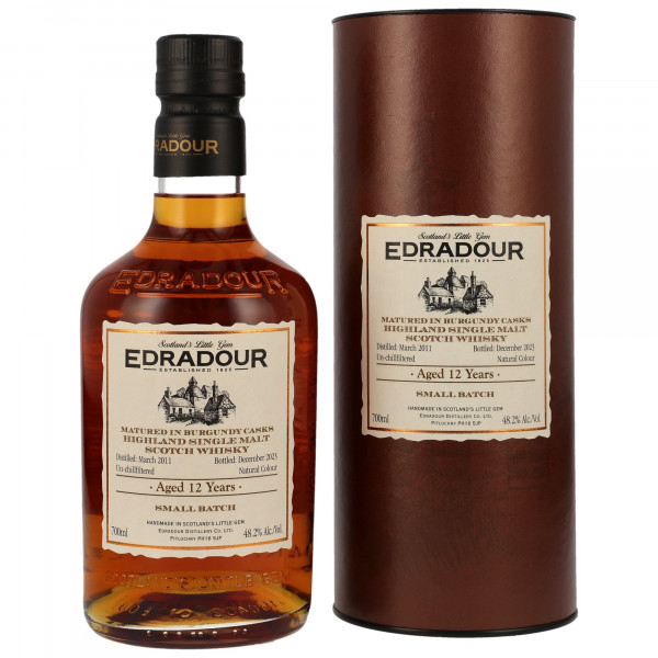 Edradour 12 Jahre 2011 - 2023 Burgundy Casks Small Batch