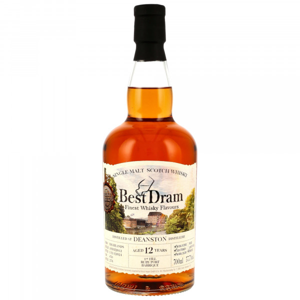 Deanston 12 Jahre 2012 - 2024 1st Fill Ruby Port Barrique Best Dram