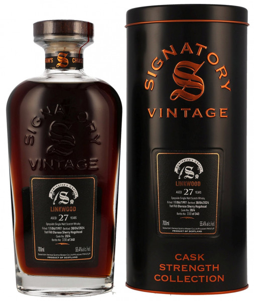 Linkwood 27 Jahre 1997 - 2024 Cask 20/4 Symingtons Choice Signatory Vintage