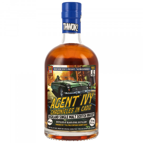 Blair Athol 12 Jahre Whisky Heroes: Agent Ivy Chronicles in Cadiz