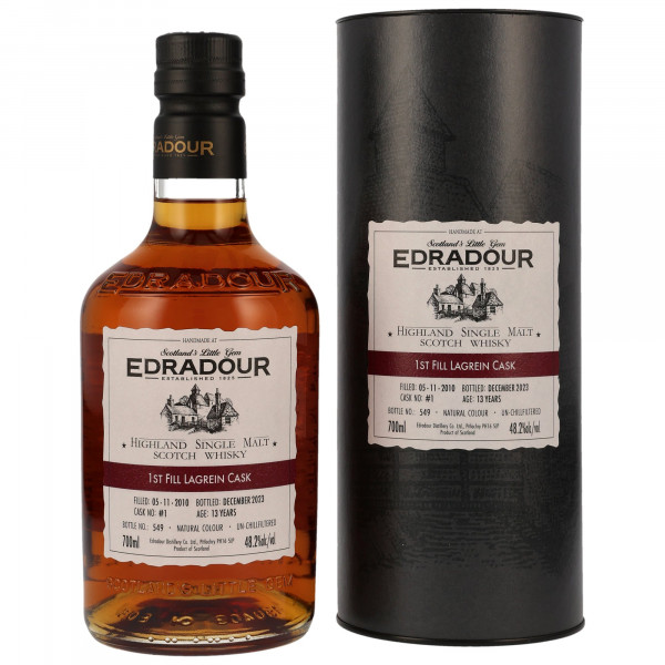 Edradour 13 Jahre 2010 - 2023 Lagrein Cask #1 