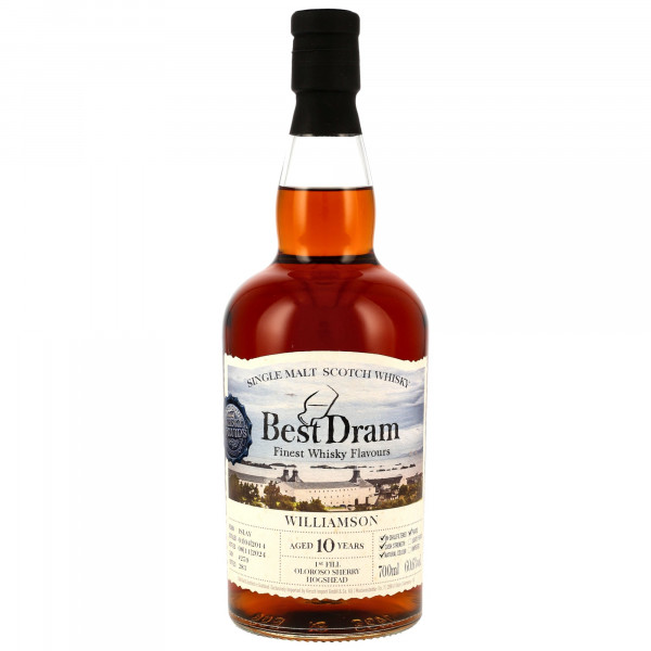 Williamson 10 Jahre 2014 - 2024 1st Fill Oloroso Sherry Hogshead Best Dram