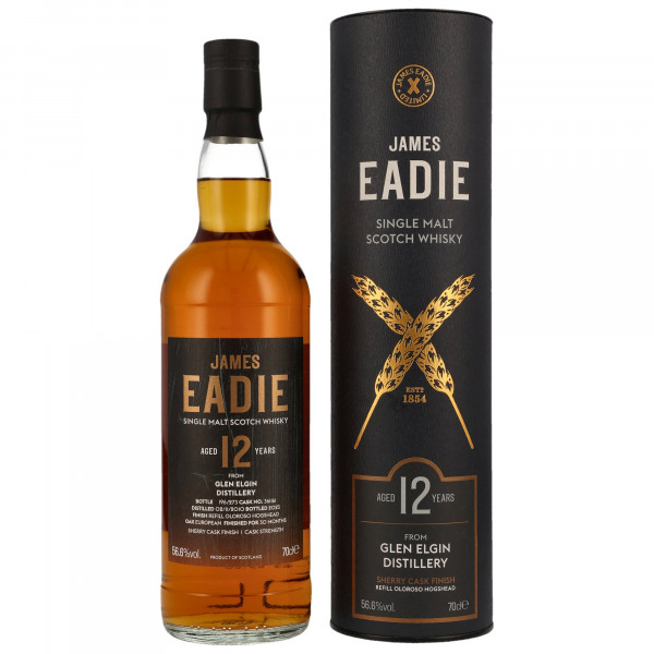 Glen Elgin 12 Jahre 2010 - 2022 Oloroso Hogshead James Eadie