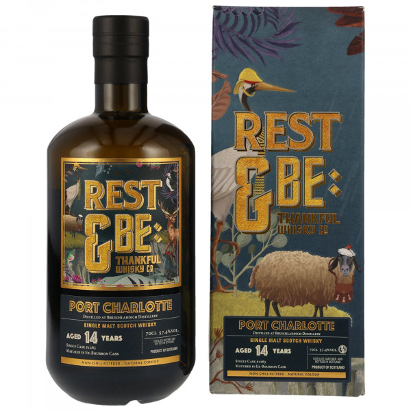 Port Charlotte 14 Jahre 2009 - 2023 Single Cask #1263 Rest & Be Thankful