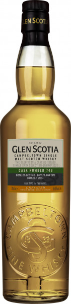 Glen Scotia 2012 - 2021 1st Fill Bourbon Barrel #748