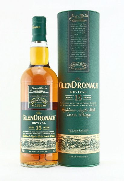 Glendronach 15 Jahre Revival 2023 46% 0,7l