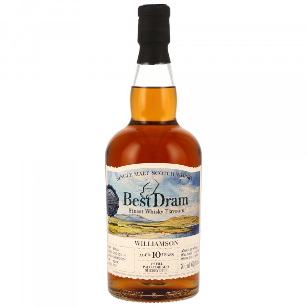 Williamson 10 Jahre 2014 - 2024 Best Dram