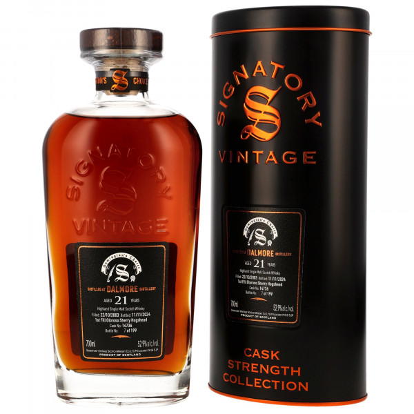 Dalmore 21 Jahre 2003 - 2024 Cask 14736 Symingtons Choice Signatory Vintage