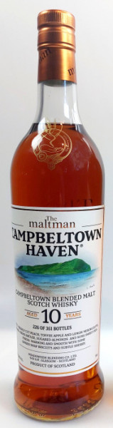 Campbeltown Haven Blended Malt 10 Jahre 2014 - 2024 Maltman