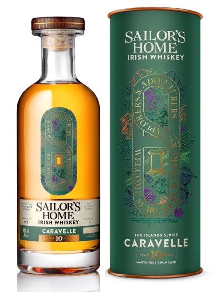 Sailors Home Caravelle 10 Jahre Martinique Rhum Finish 46% 0,7l