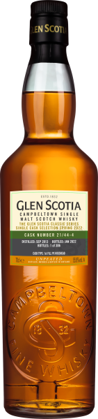 Glen Scotia 2013 - 2022 1st Fill PX Hogshead #21/44-4 55,9% 0,7l