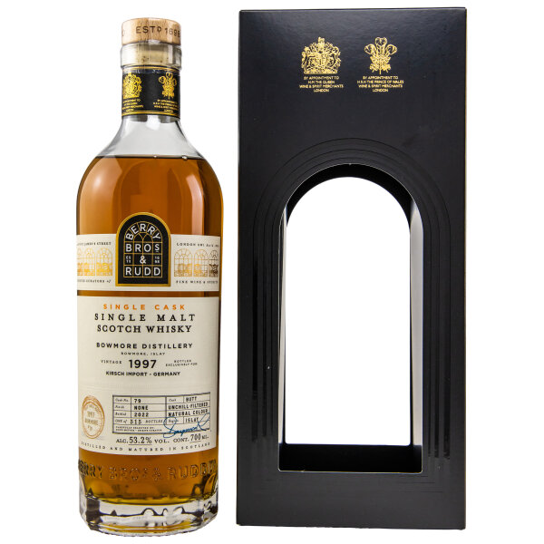 Bowmore 1997  - 2022 Berry Bros & Rudd 53,2% 0,7l