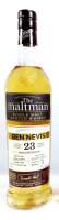 Ben Nevis 23 Jahre 1999 - 2022 Maltman 46,7% 0,7l