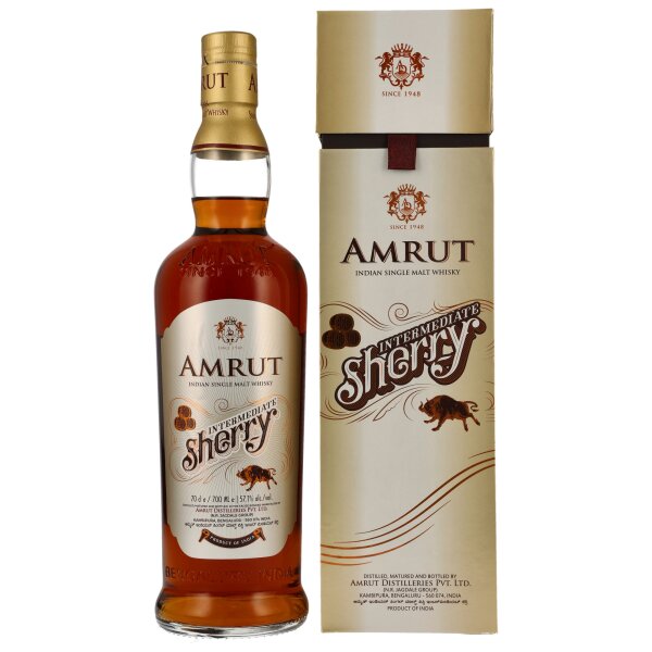 Amrut Intermediate Sherry 57,1% 0,7l
