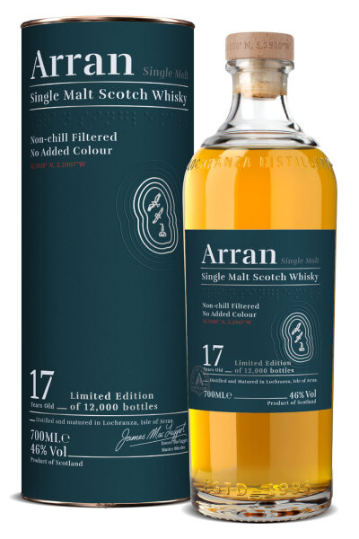 Arran 17 Jahre 46% 0,7l