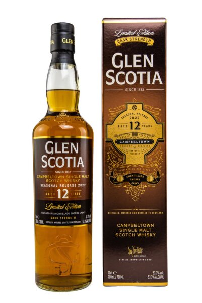 Glen Scotia 12 Jahre Seasonal Release 2022 53,3% 0,7l