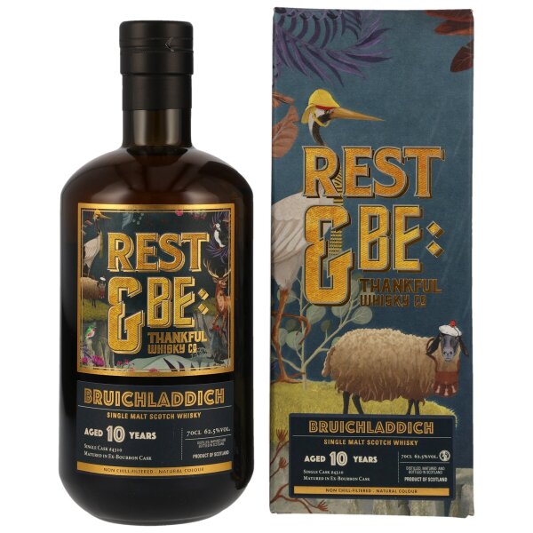 Bruichladdich 10 Jahre 2013 - 2023 Single Cask #4310 Rest & Be Thankful 62,5% 0,7l