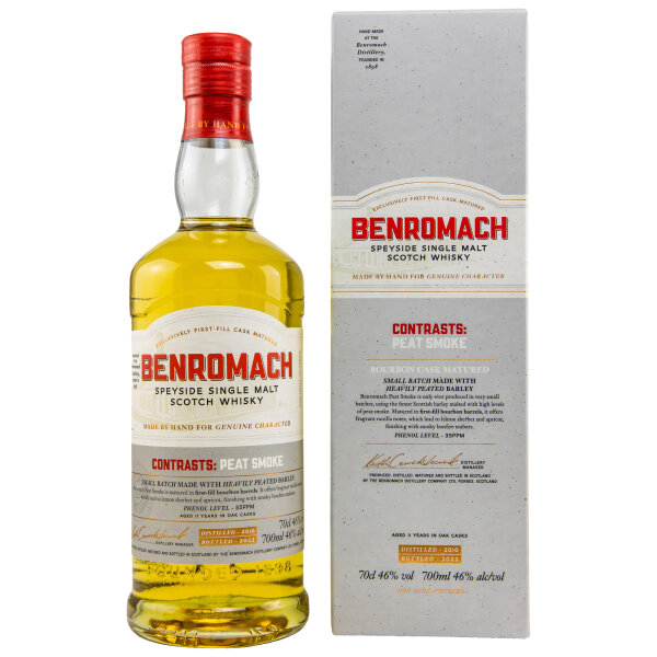 Benromach Peat Smoke 2010 - 2022 46% 0,7l