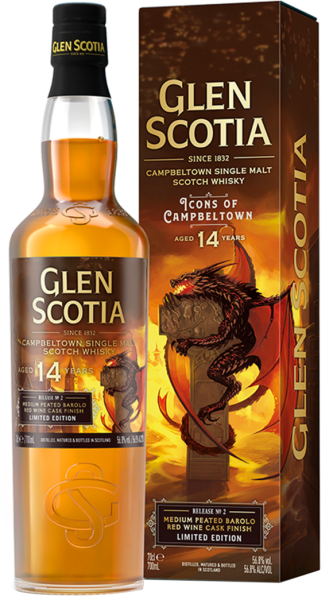 Glen Scotia 14 Jahre Icons of Campbeltown No.2 The Dragon 56,8% 0,7l