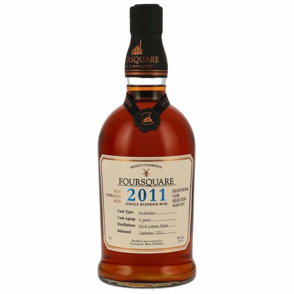 Foursquare 12 Jahre - 2011 - Exceptional Cask Selection Mark XXIV 60% 0,7l