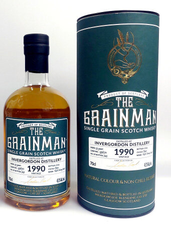 Invergordon 33 Jahre 1990 Grainman 45,1% 0,7l