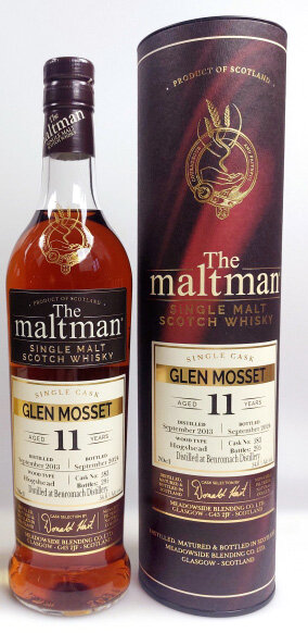 Glen Mosset 11 Jahre 2013 - 2024 Maltman 54,6% 0,7l